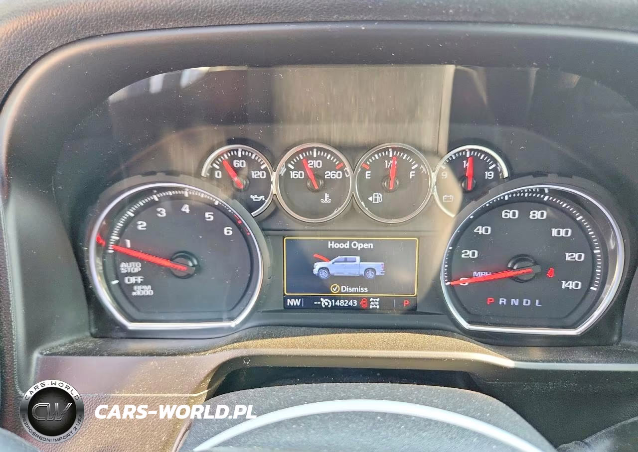 2019 Chevrolet Silverado K1500 Lt VIN:3GCPYDEK2KG144768 - 9