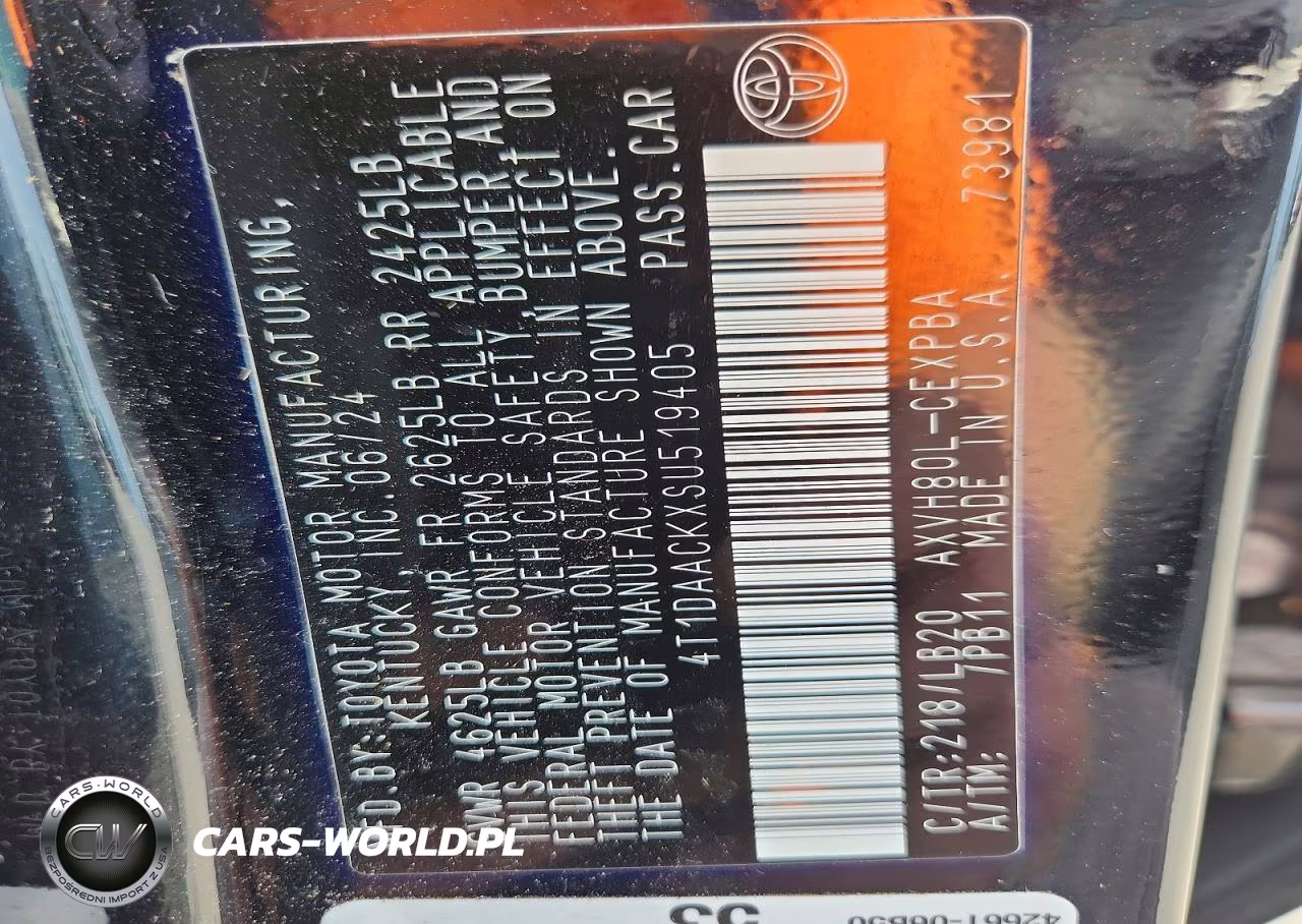 2025 Toyota Camry Xse VIN:4T1DAACKXSU519405 - 12