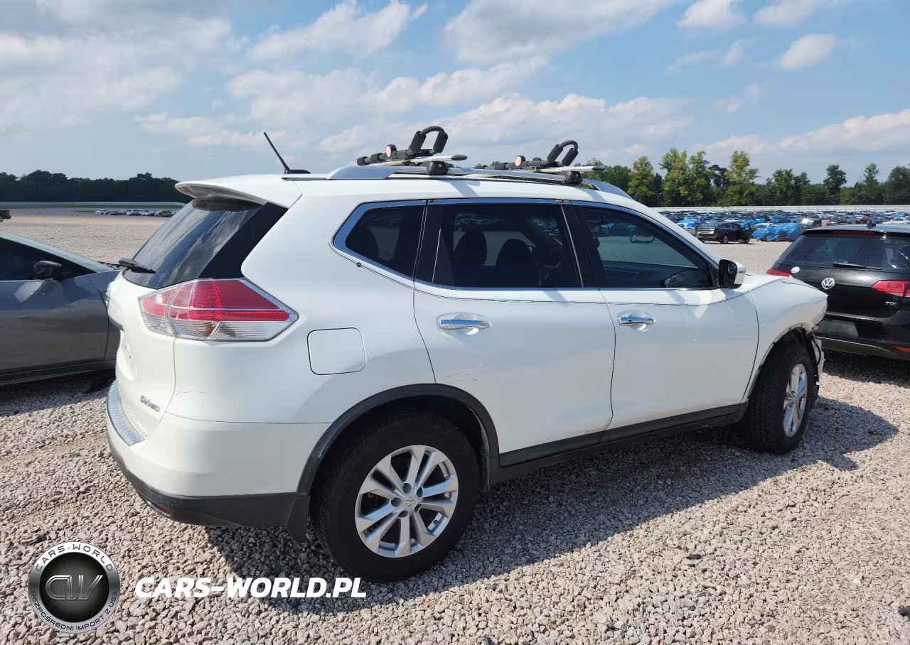 2016 Nissan Rogue Sv VIN:KNMAT2MV8GP601266 - 3