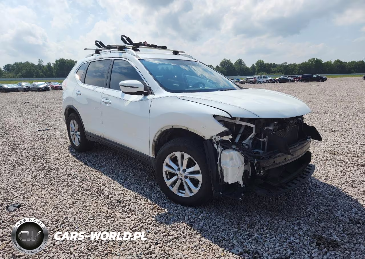 2016 Nissan Rogue Sv VIN:KNMAT2MV8GP601266 - 4