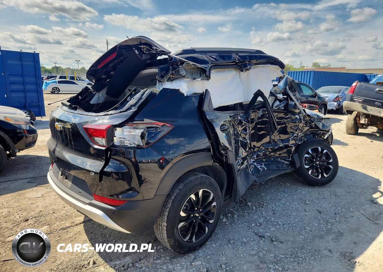 2022 Chevrolet Trailblazer Lt VIN:KL79MPS21NB119218 - 3