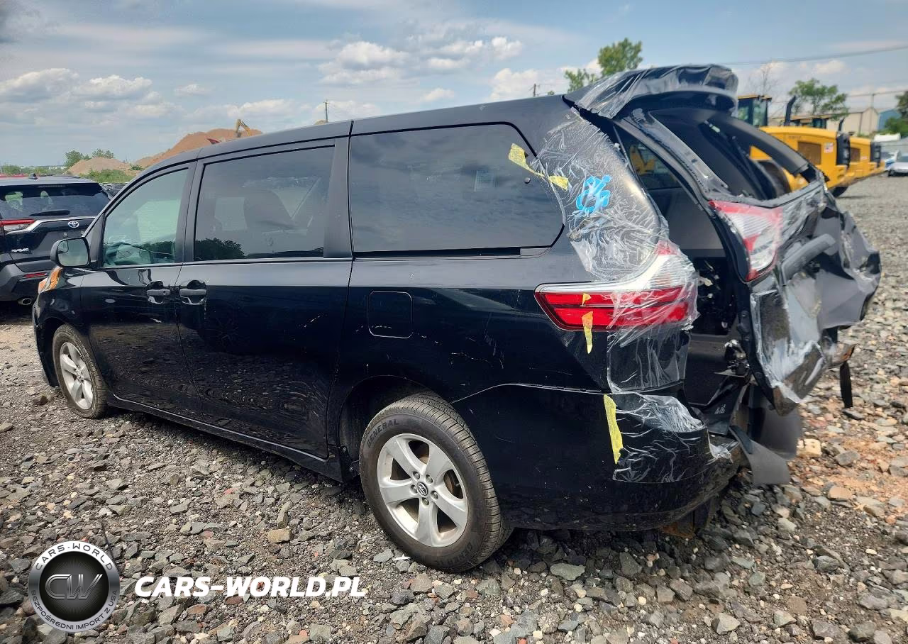 2020 Toyota Sienna L VIN:5TDZZ3DC2LS084679 - 2