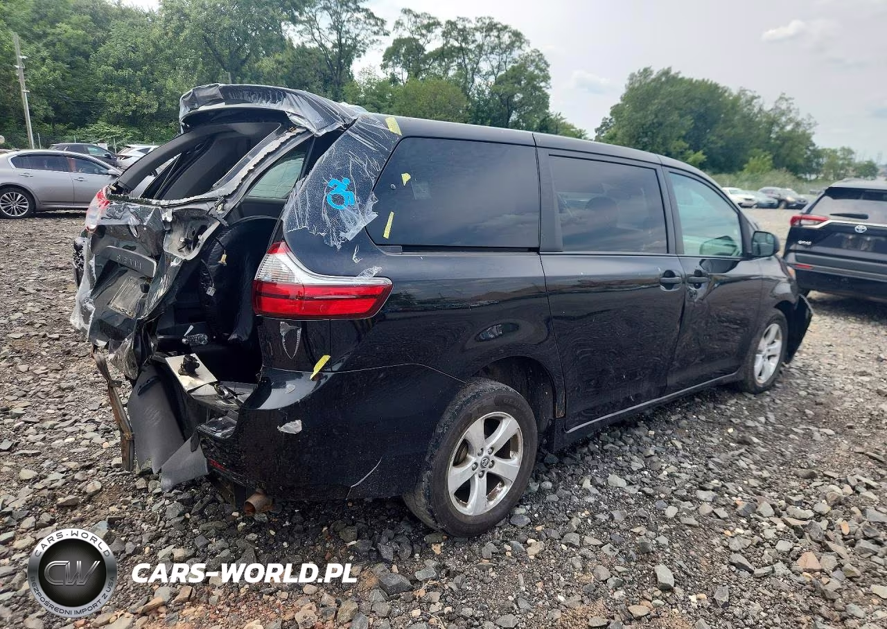 2020 Toyota Sienna L VIN:5TDZZ3DC2LS084679 - 3