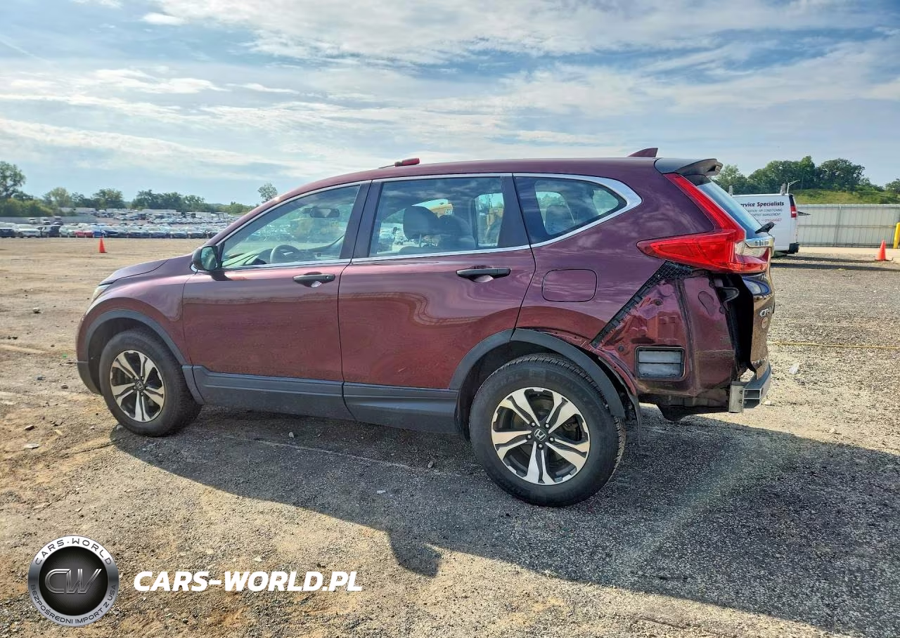 2018 Honda Cr-V Lx VIN:5J6RW6H36JL001154 - 2
