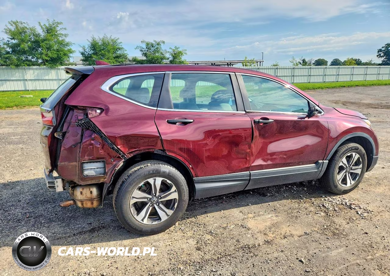 2018 Honda Cr-V Lx VIN:5J6RW6H36JL001154 - 3
