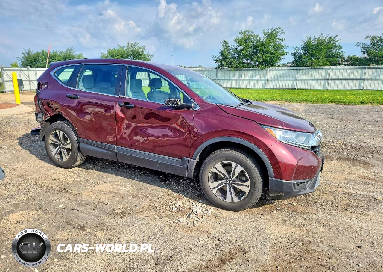 2018 Honda Cr-V Lx VIN:5J6RW6H36JL001154 - 4