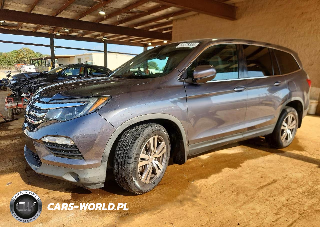 2016 Honda Pilot Exl VIN:5FNYF5H51GB012314 - 1