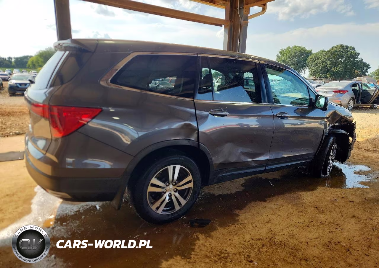 2016 Honda Pilot Exl VIN:5FNYF5H51GB012314 - 3