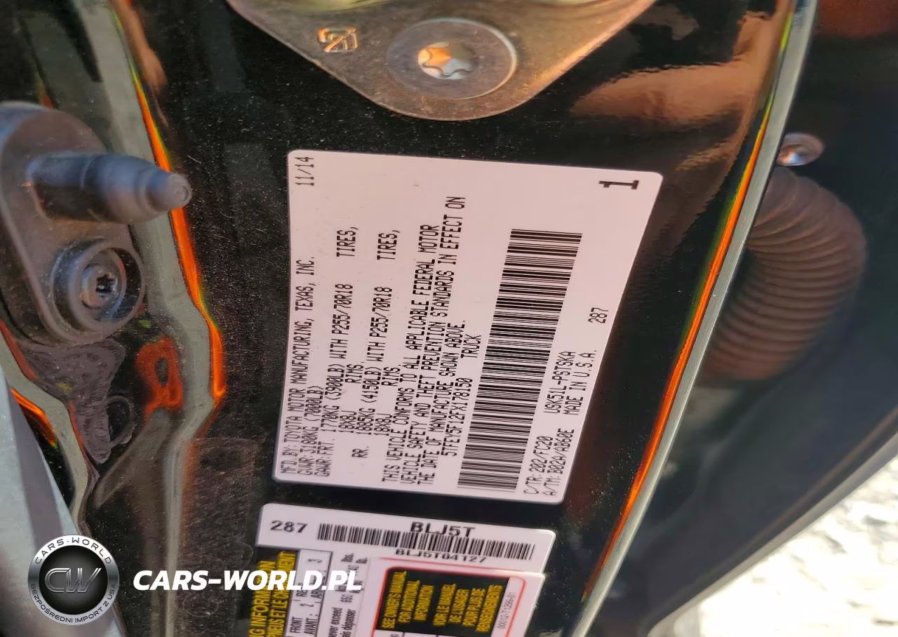 2015 Toyota Tundra Crewmax Sr5 VIN:5TFEY5F12FX178150 - 12