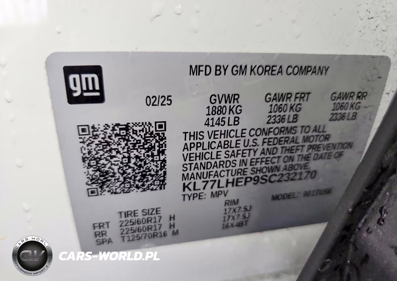 2025 Chevrolet Trax 1Lt VIN:KL77LHEP9SC232170 - 14