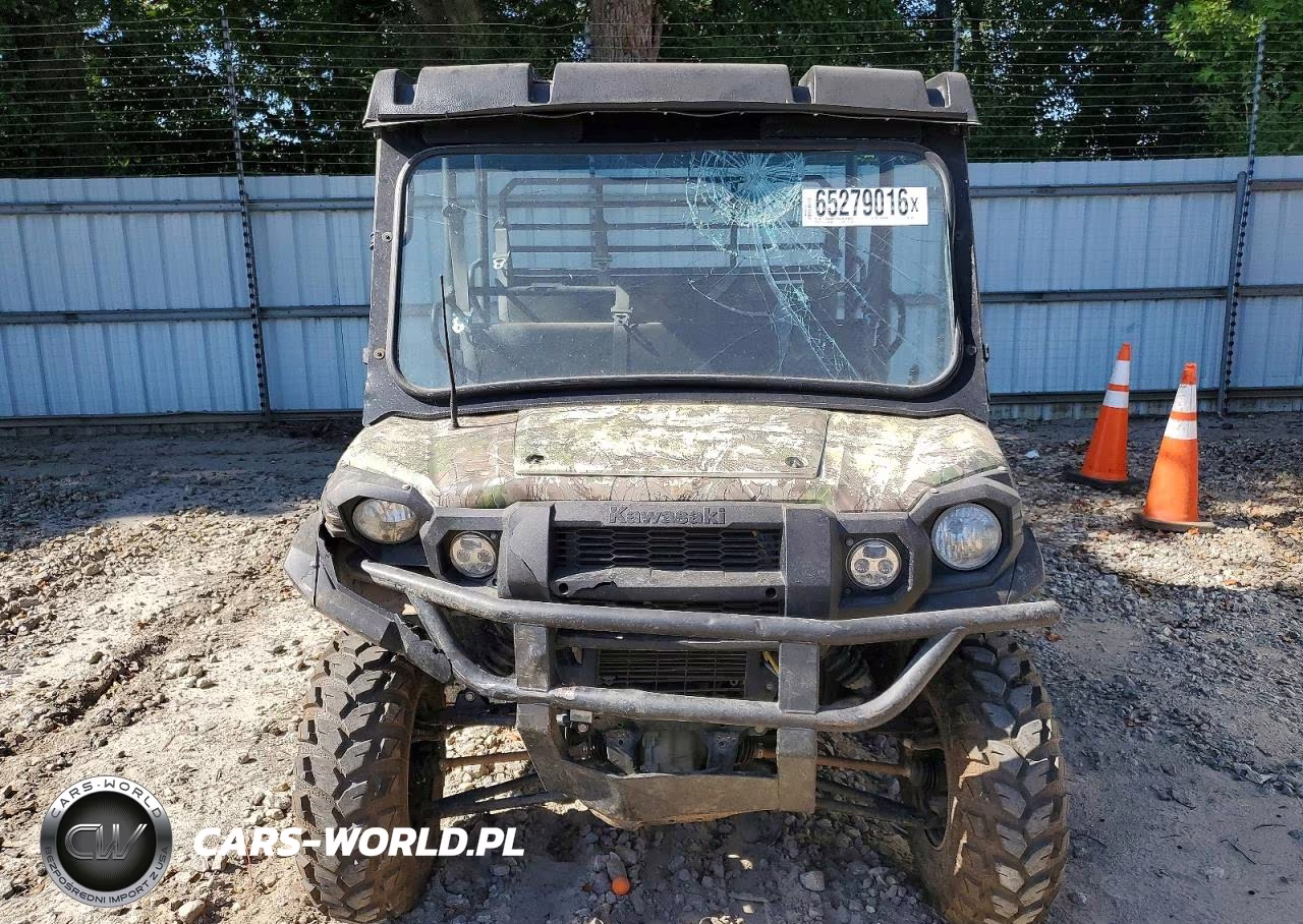 2015 Kawasaki Mule Pro-Fxt Utility Vehicle VIN:JKBAFSD10FB500471 - 2