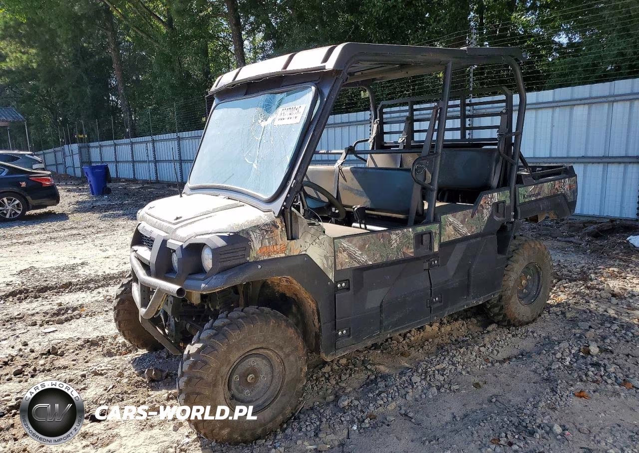 2015 Kawasaki Mule Pro-Fxt Utility Vehicle VIN:JKBAFSD10FB500471 - 3