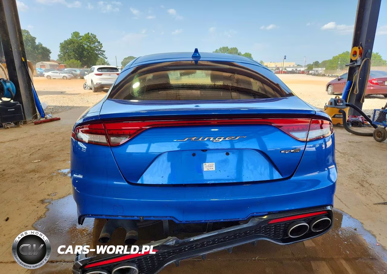 2022 Kia Stinger Gt Line VIN:KNAE35LDXN6116011 - 6