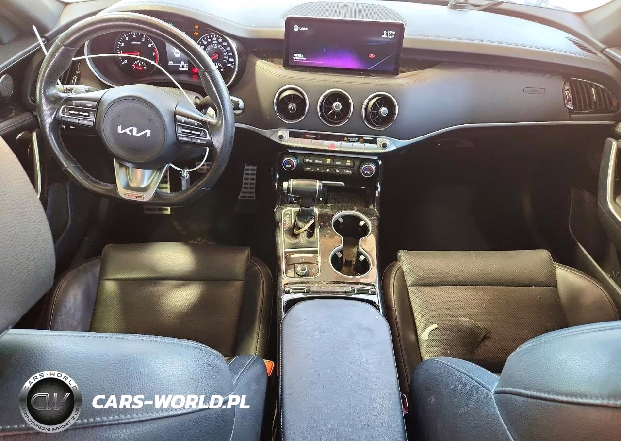2022 Kia Stinger Gt Line VIN:KNAE35LDXN6116011 - 8