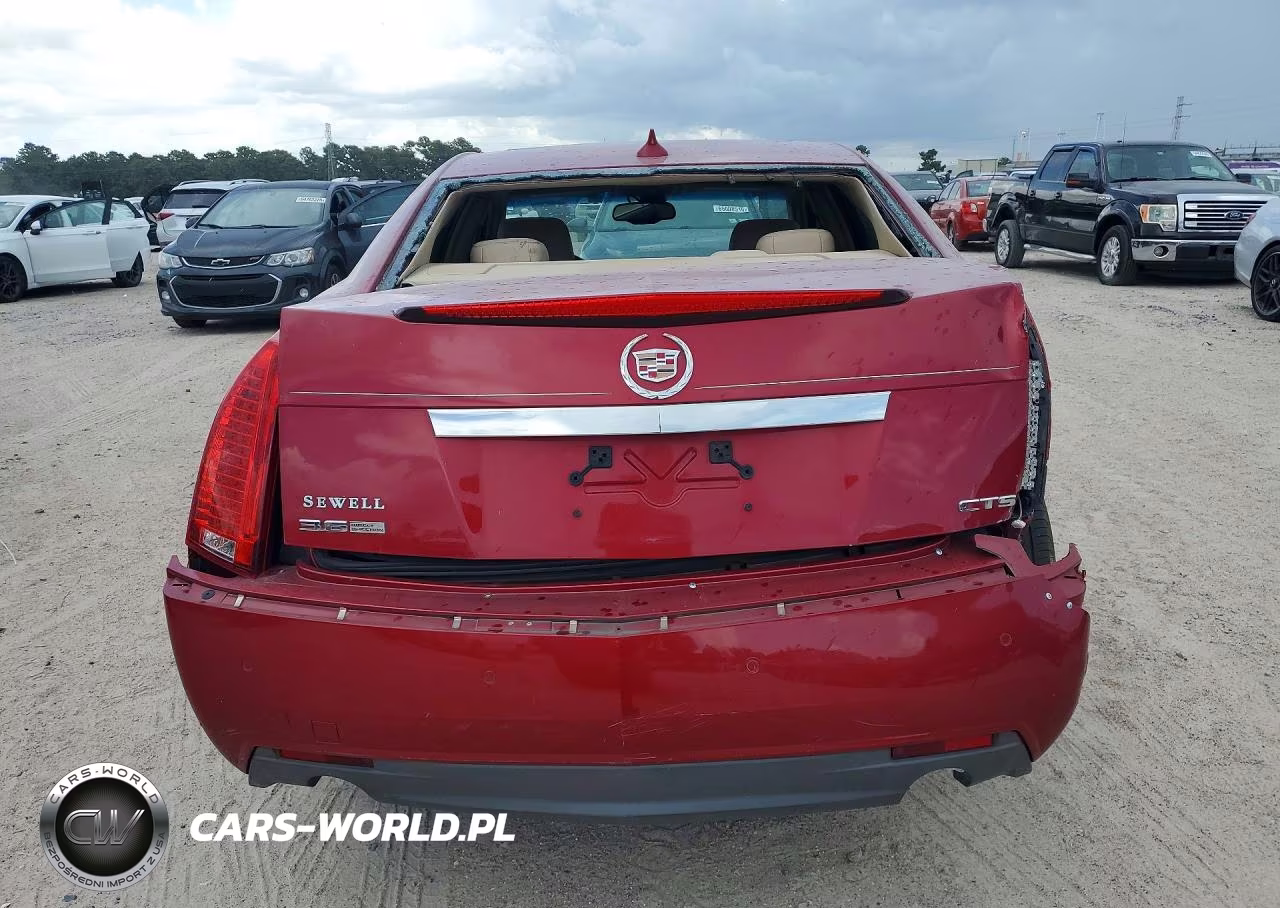 2009 Cadillac Cts Hi Feature V6 VIN:1G6DV57V090151518 - 6