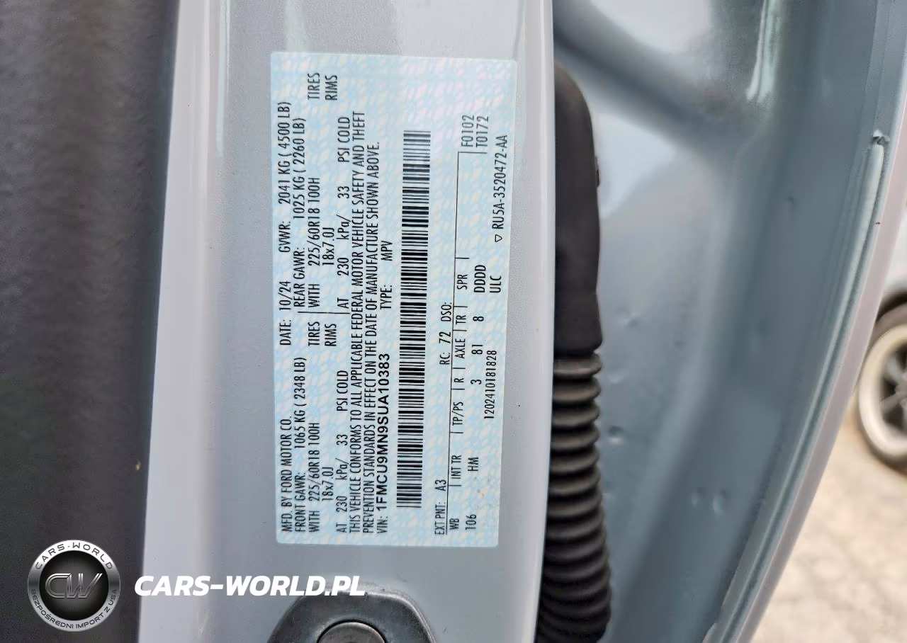 2025 Ford Escape St Line VIN:1FMCU9MN9SUA10383 - 13