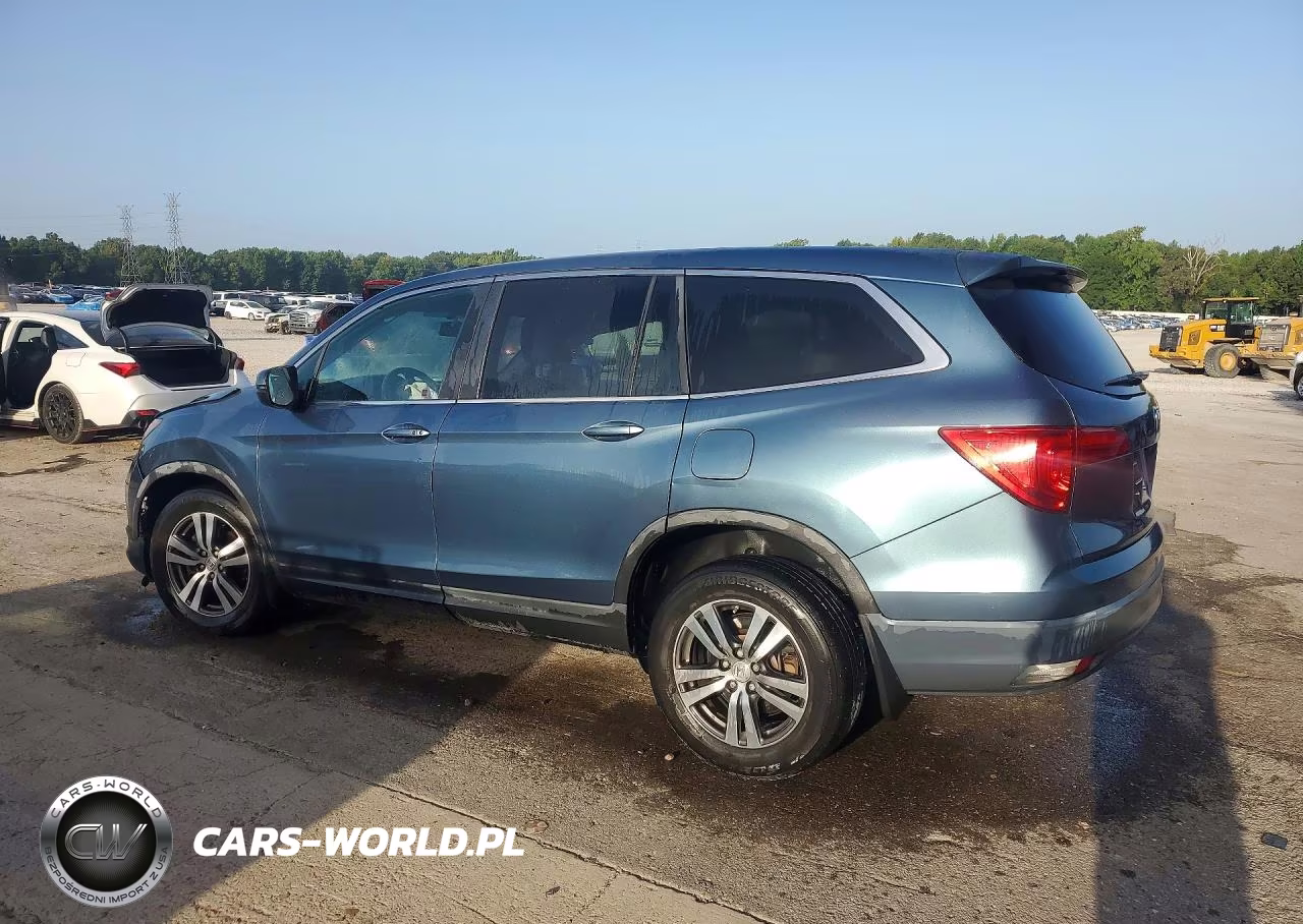 2016 Honda Pilot Exl VIN:5FNYF5H80GB007356 - 2