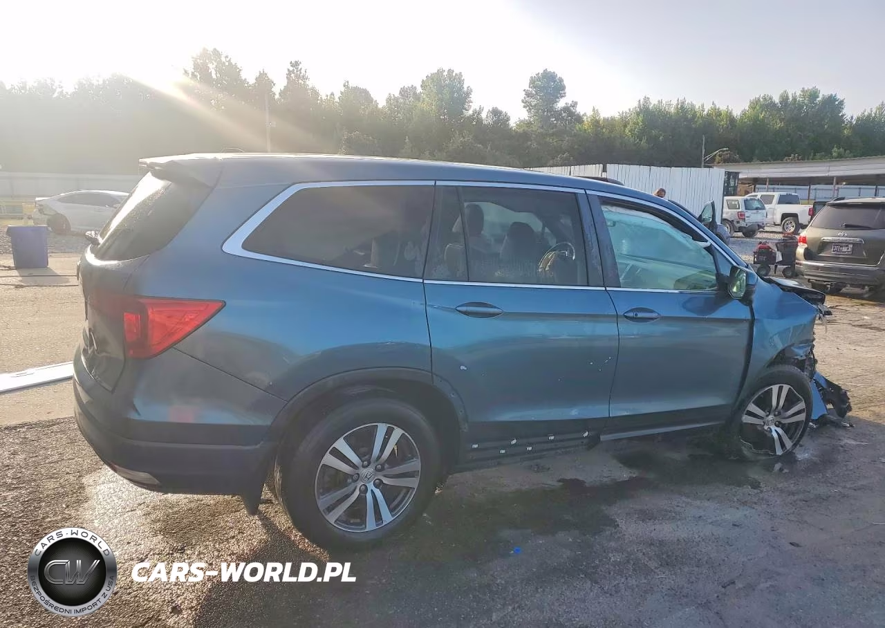 2016 Honda Pilot Exl VIN:5FNYF5H80GB007356 - 3