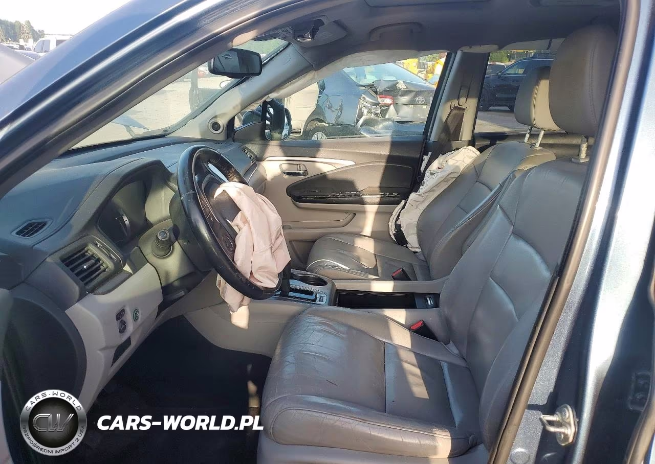 2016 Honda Pilot Exl VIN:5FNYF5H80GB007356 - 7