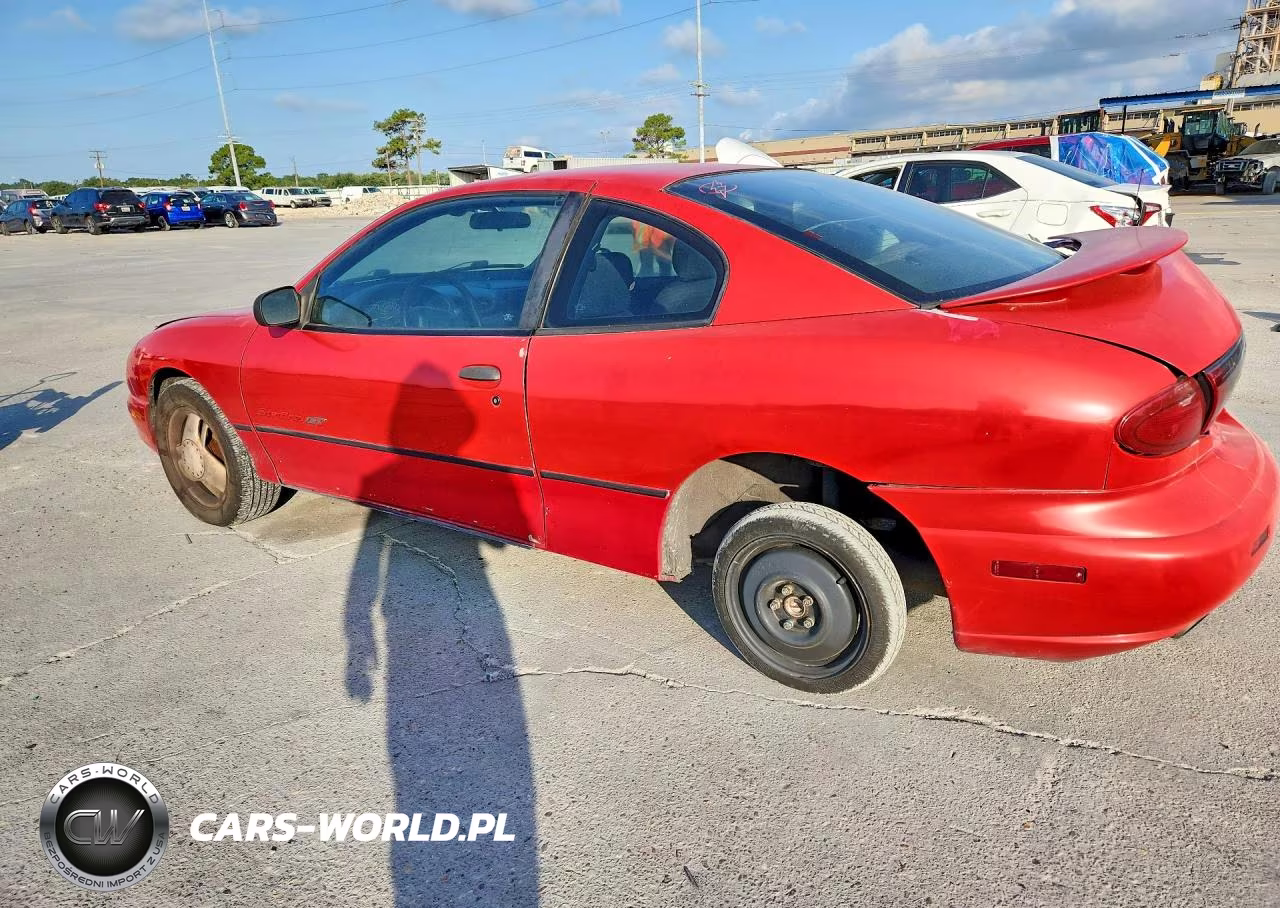 1998 Pontiac Sunfire Gt VIN:1G2JD12T0W7501206 - 2