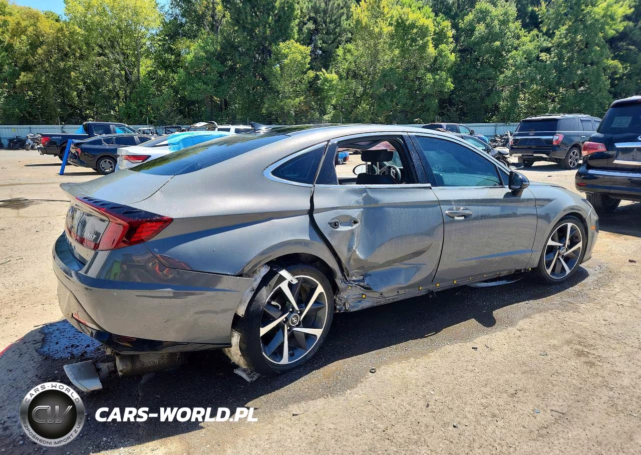 2023 Hyundai Sonata Sel Plus VIN:KMHL44J20PA274985 - 3