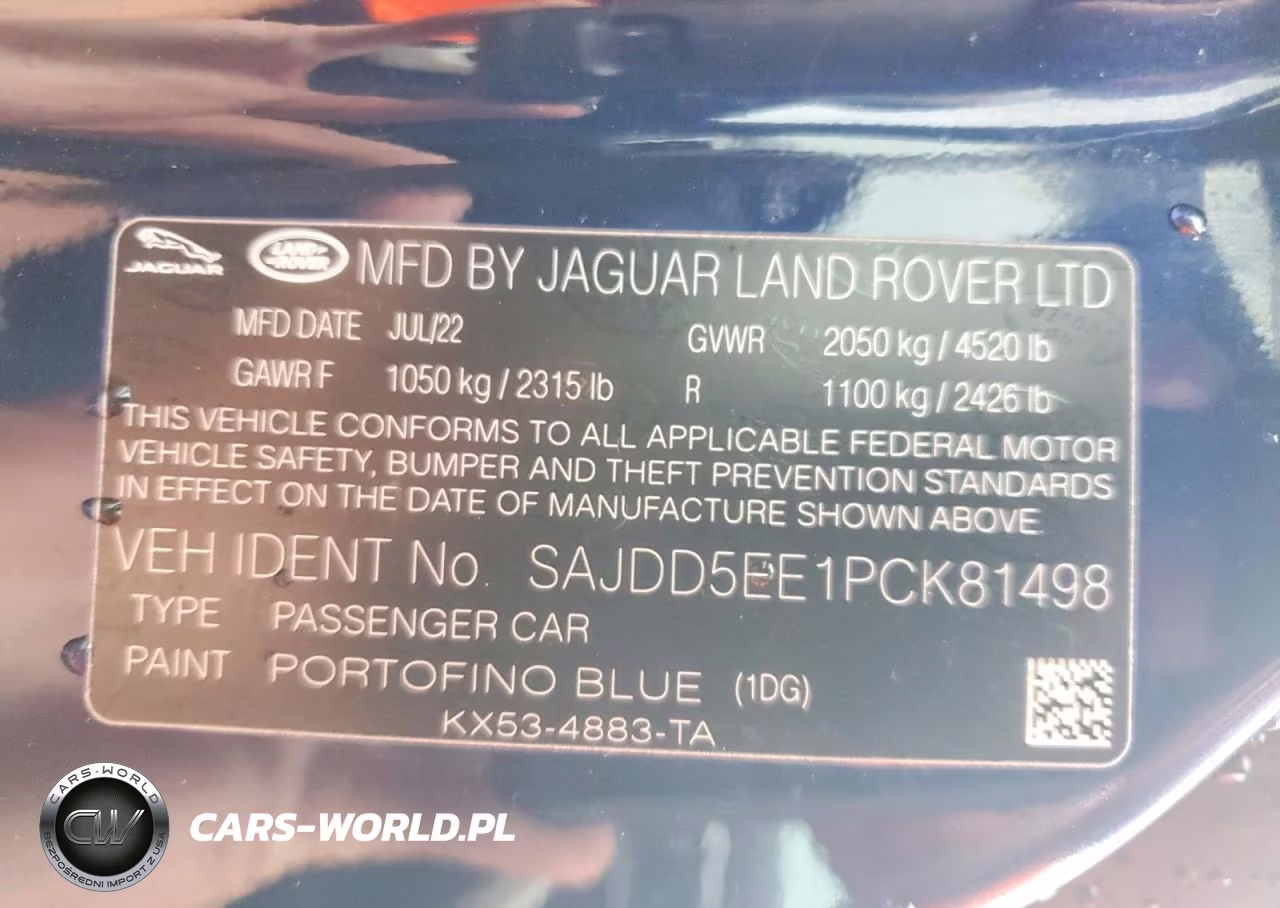 2023 Jaguar F-Type VIN:SAJDD5EE1PCK81498 - 12