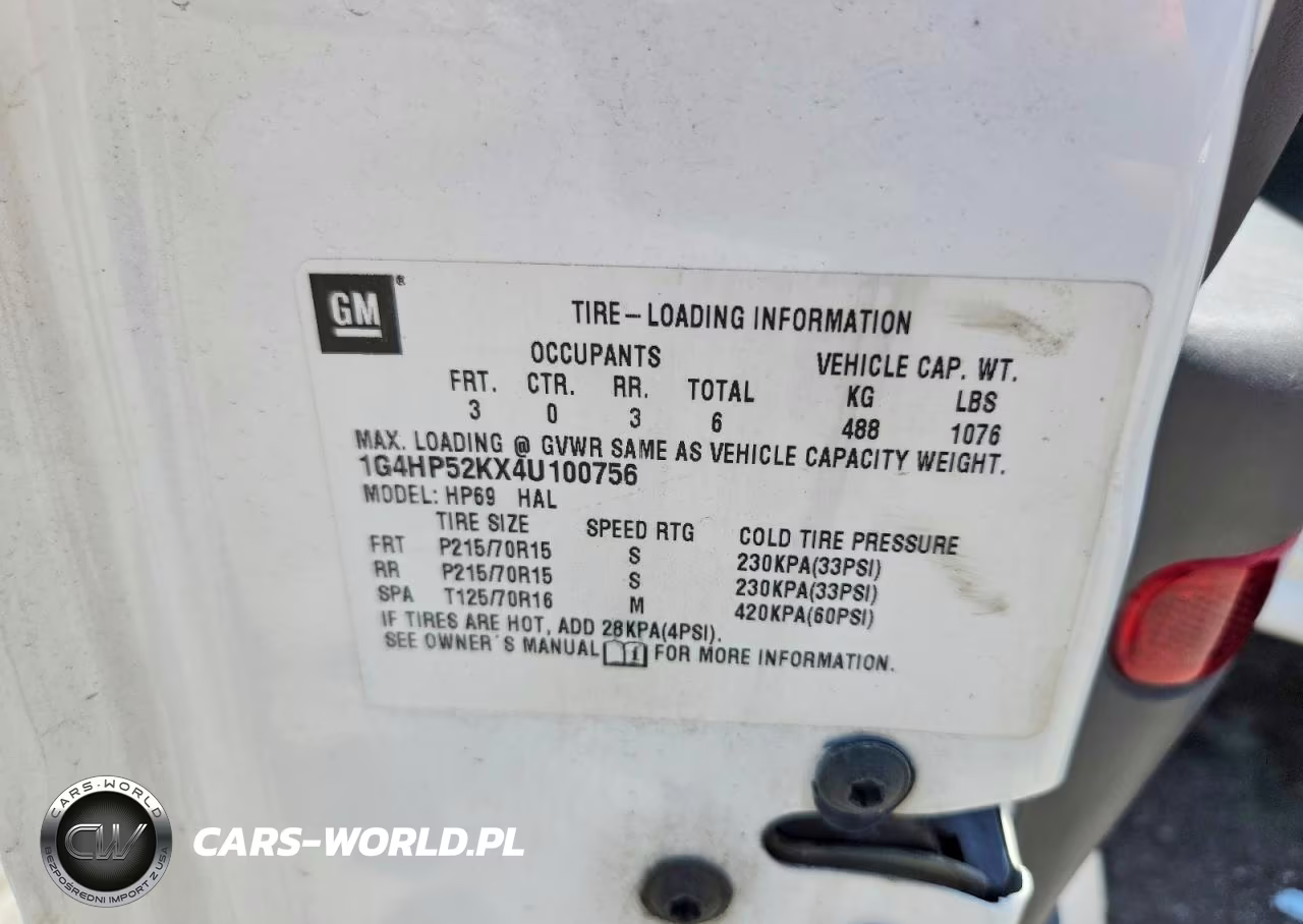 2004 Buick Lesabre Custom VIN:1G4HP52KX4U100756 - 12