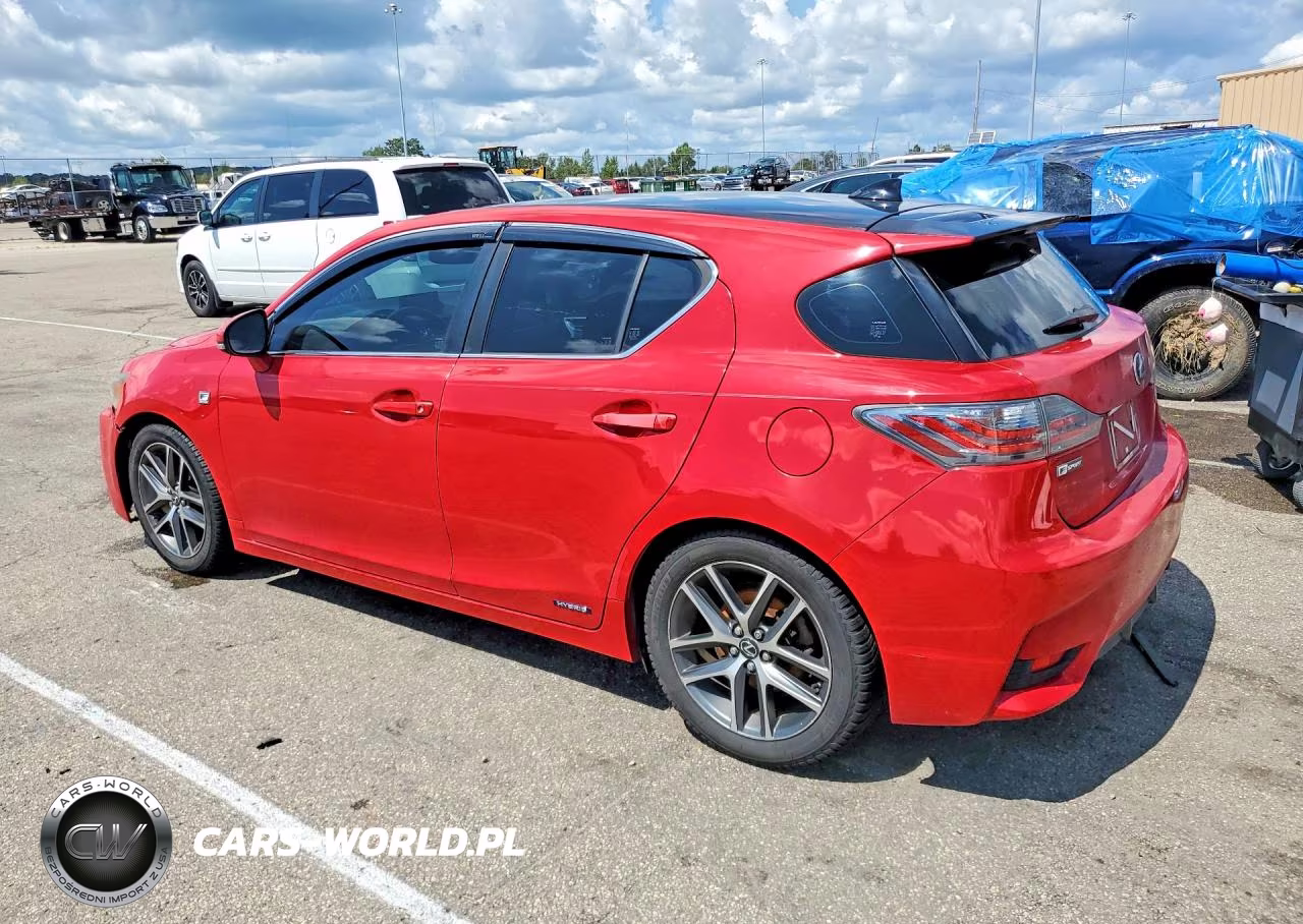 2014 Lexus Ct 200 VIN:JTHKD5BH7E2192654 - 2