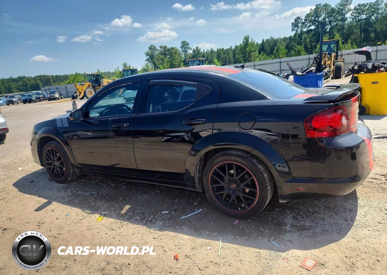 2012 Dodge Avenger R-T VIN:1C3CDZBG6CN244053 - 2