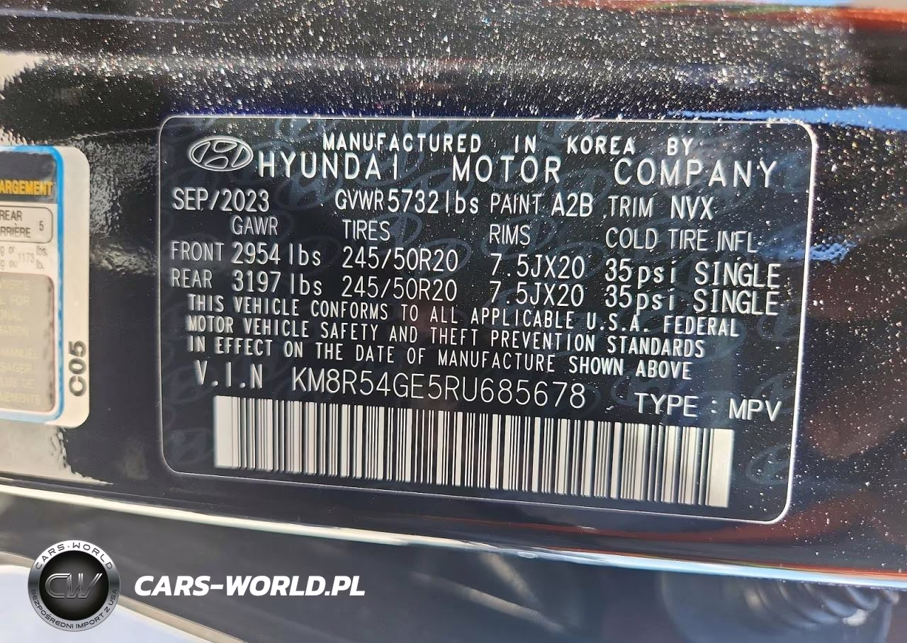 2024 Hyundai Palisade Limited VIN:KM8R54GE5RU685678 - 14