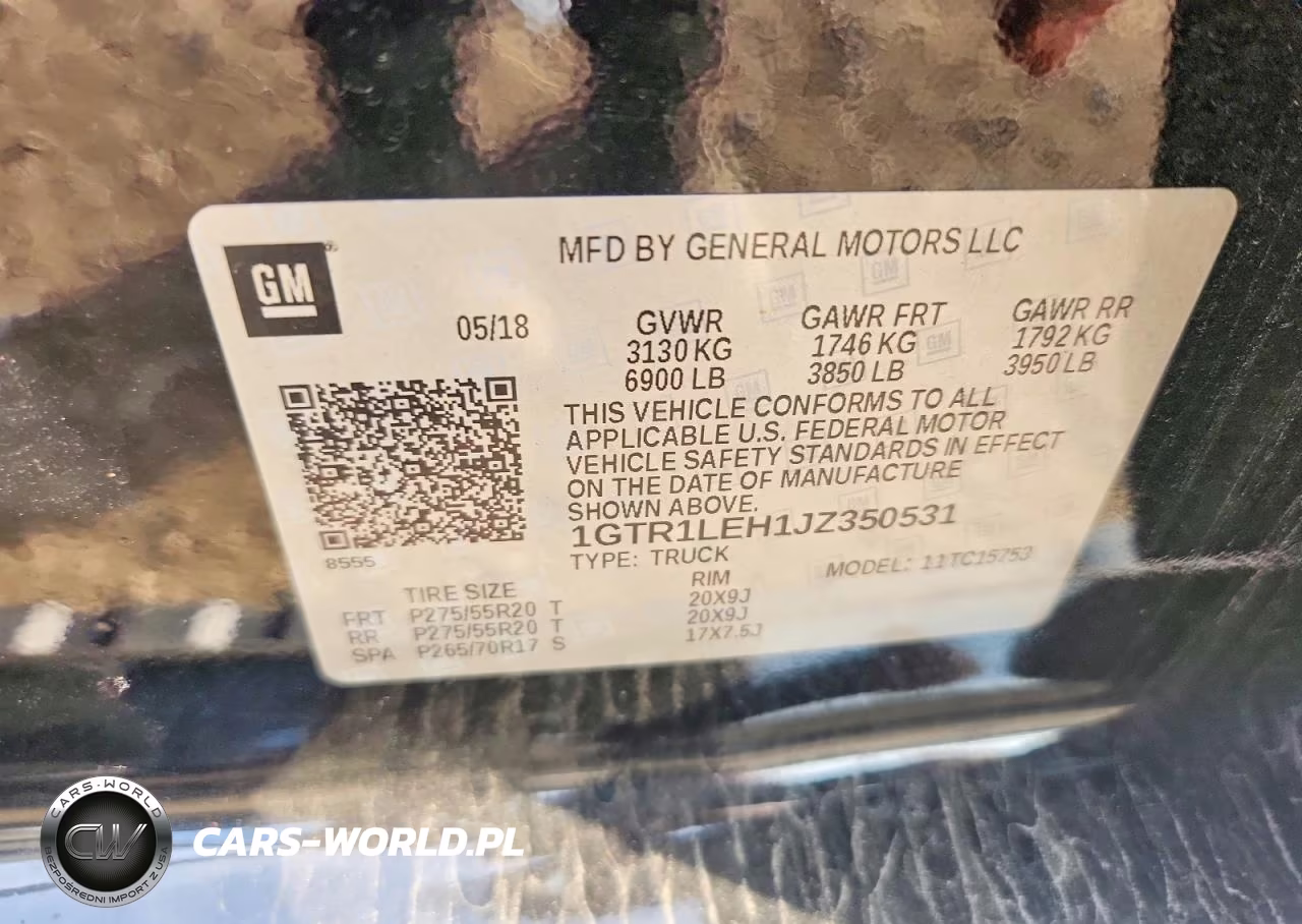 2018 GMC Sierra C1500 VIN:1GTR1LEH1JZ350531 - 12