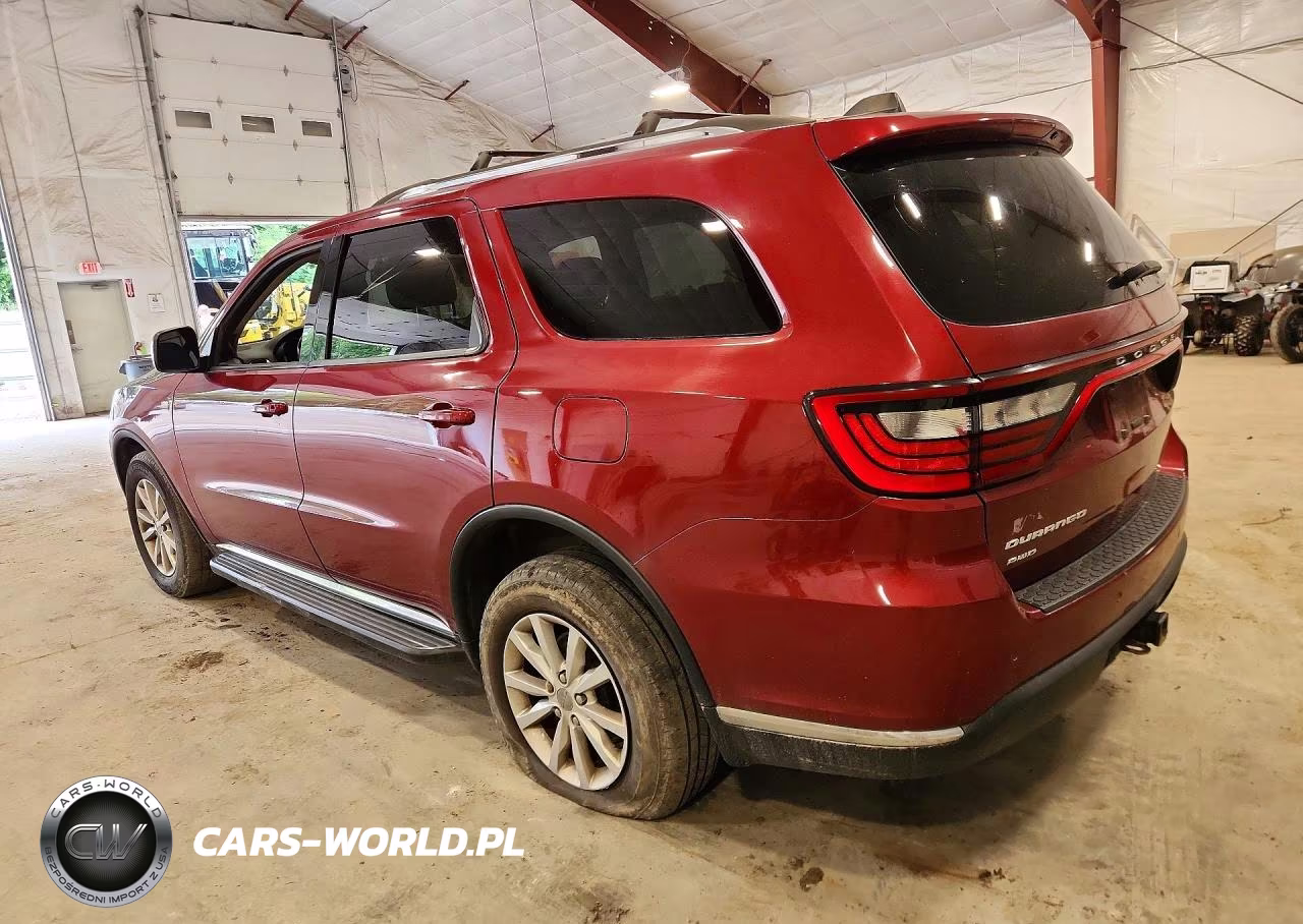 2015 Dodge Durango Sxt VIN:1C4RDJAG8FC188643 - 2