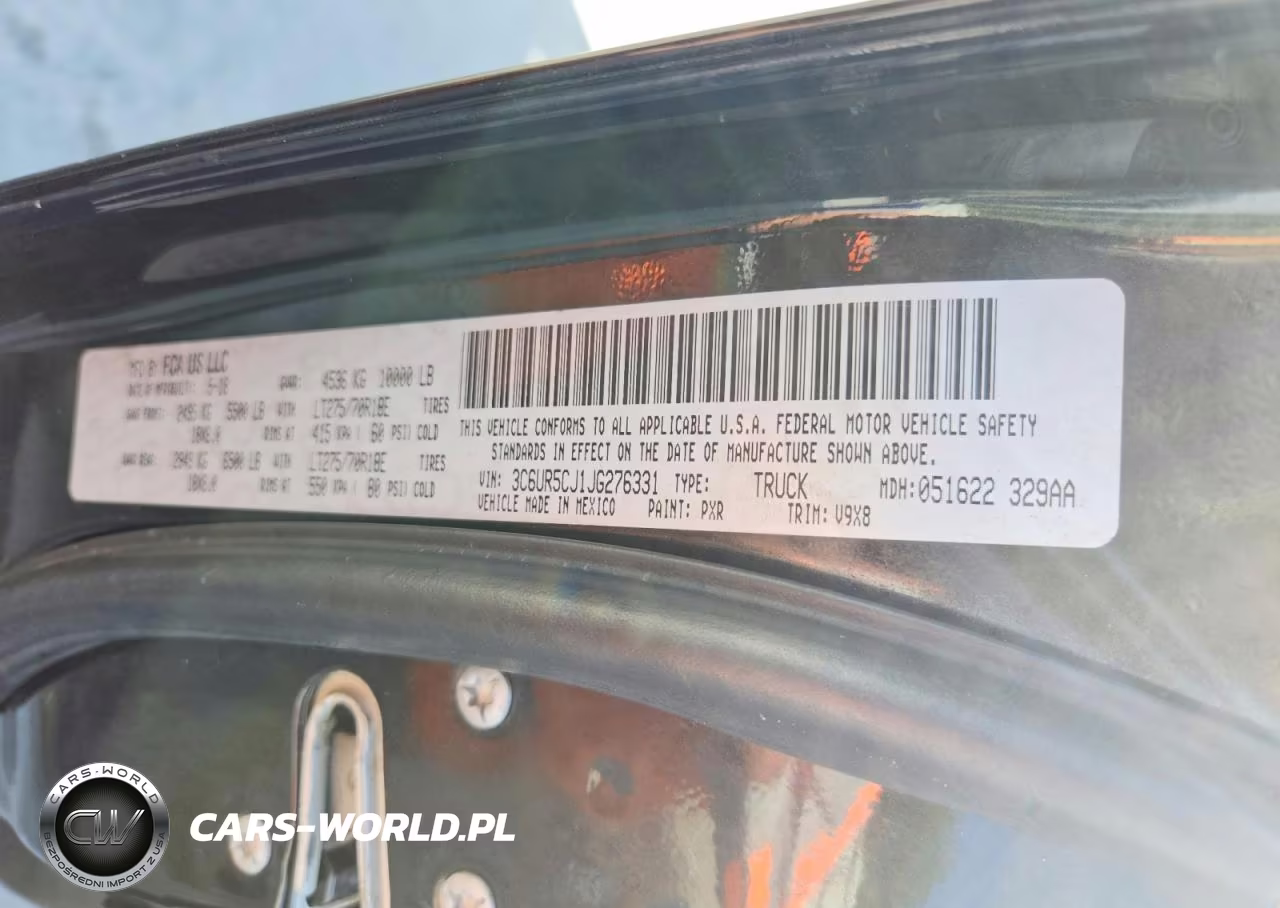 2018 Ram 2500 St VIN:3C6UR5CJ1JG276331 - 12