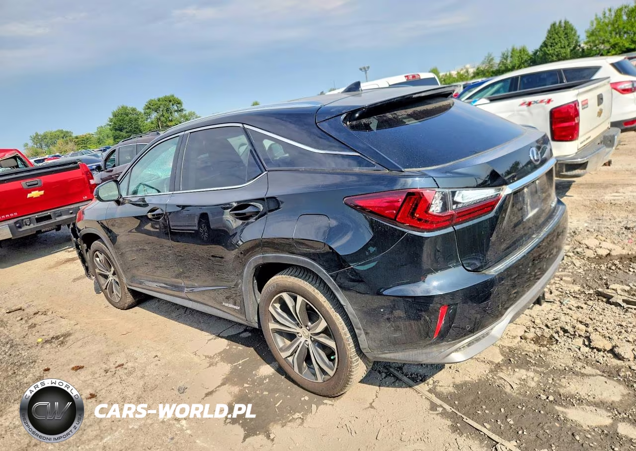 2016 Lexus Rx 450H Base VIN:2T2BGMCA5GC001950 - 2