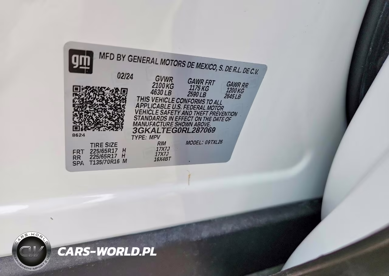 2024 GMC Terrain Sle VIN:3GKALTEG0RL287069 - 14