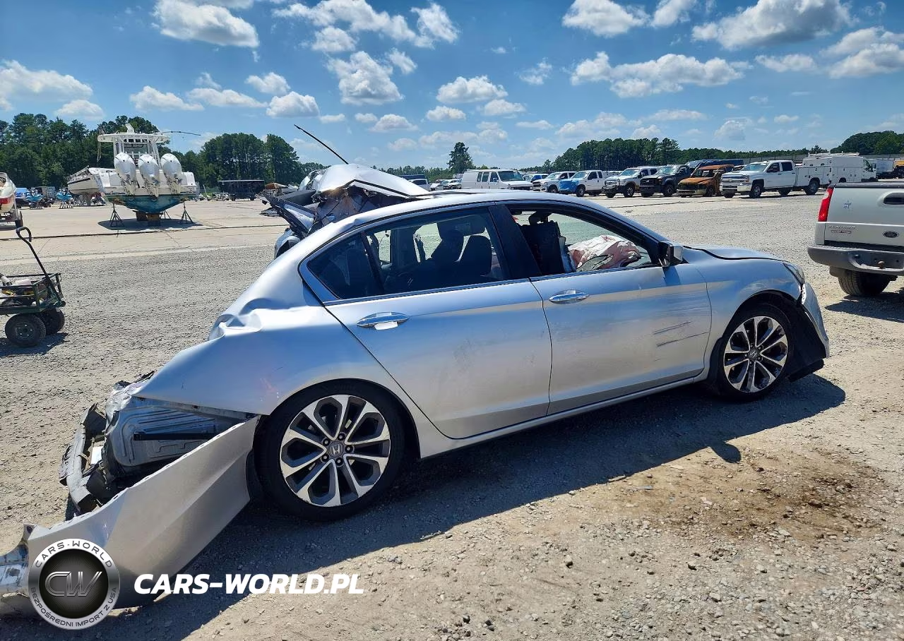 2013 Honda Accord Sport VIN:1HGCR2F5XDA090373 - 3