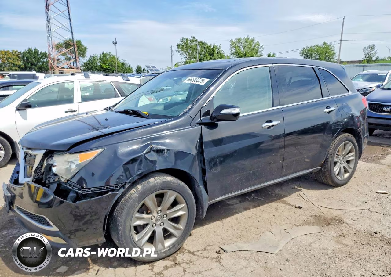 2010 Acura Mdx Advance VIN:2HNYD2H74AH520066 - 1