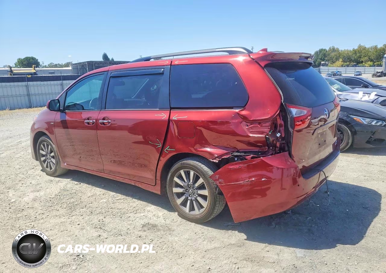 2018 Toyota Sienna Xle 7-Passenger VIN:5TDDZ3DC3JS196219 - 2