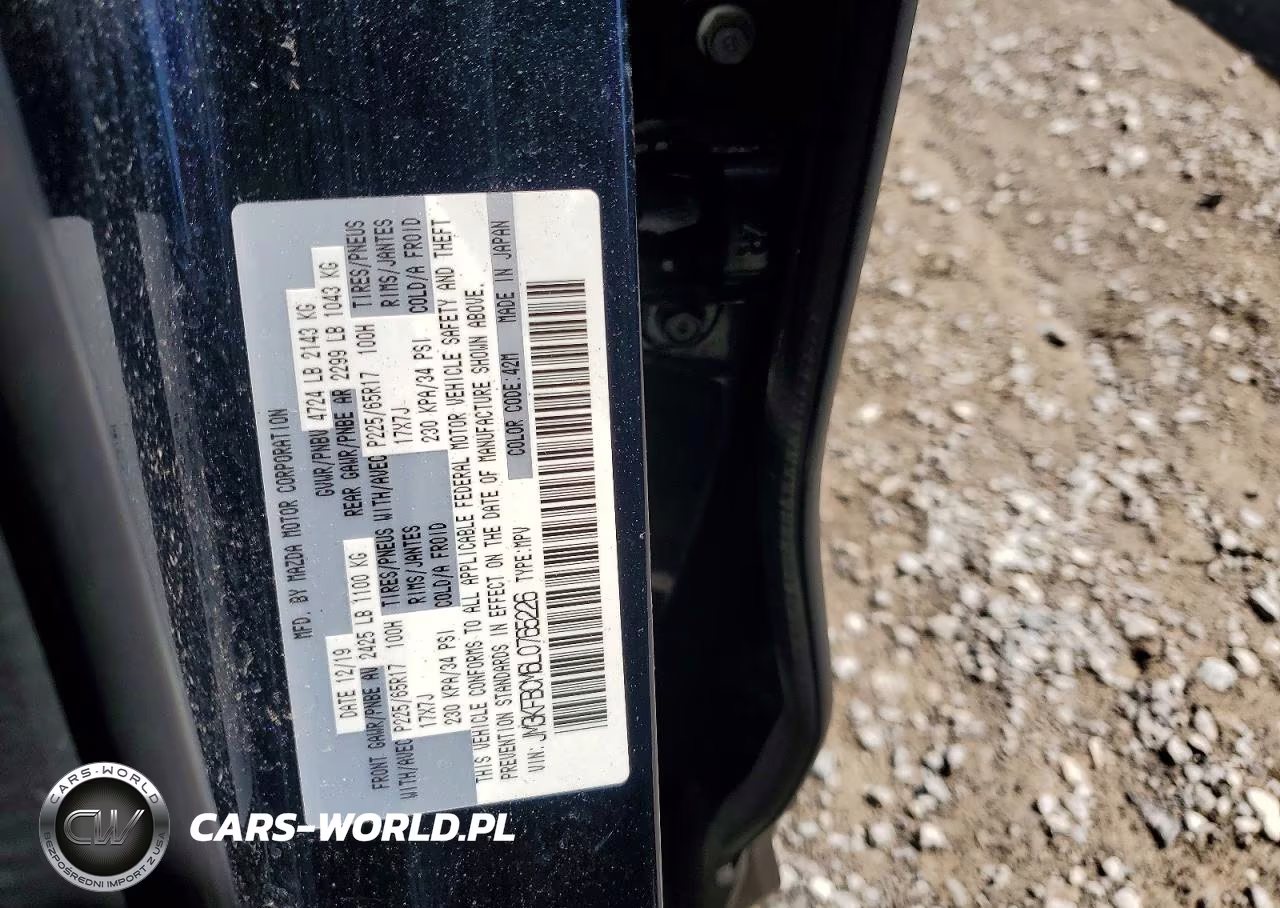 2020 Mazda Cx-5 Touring VIN:JM3KFBCM6L0765226 - 14