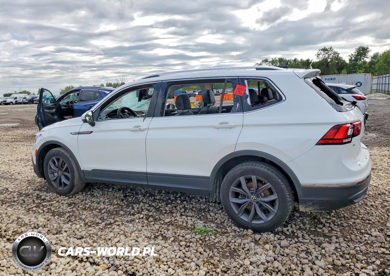 2022 Volkswagen Tiguan Se VIN:3VV2B7AX7NM124098 - 2