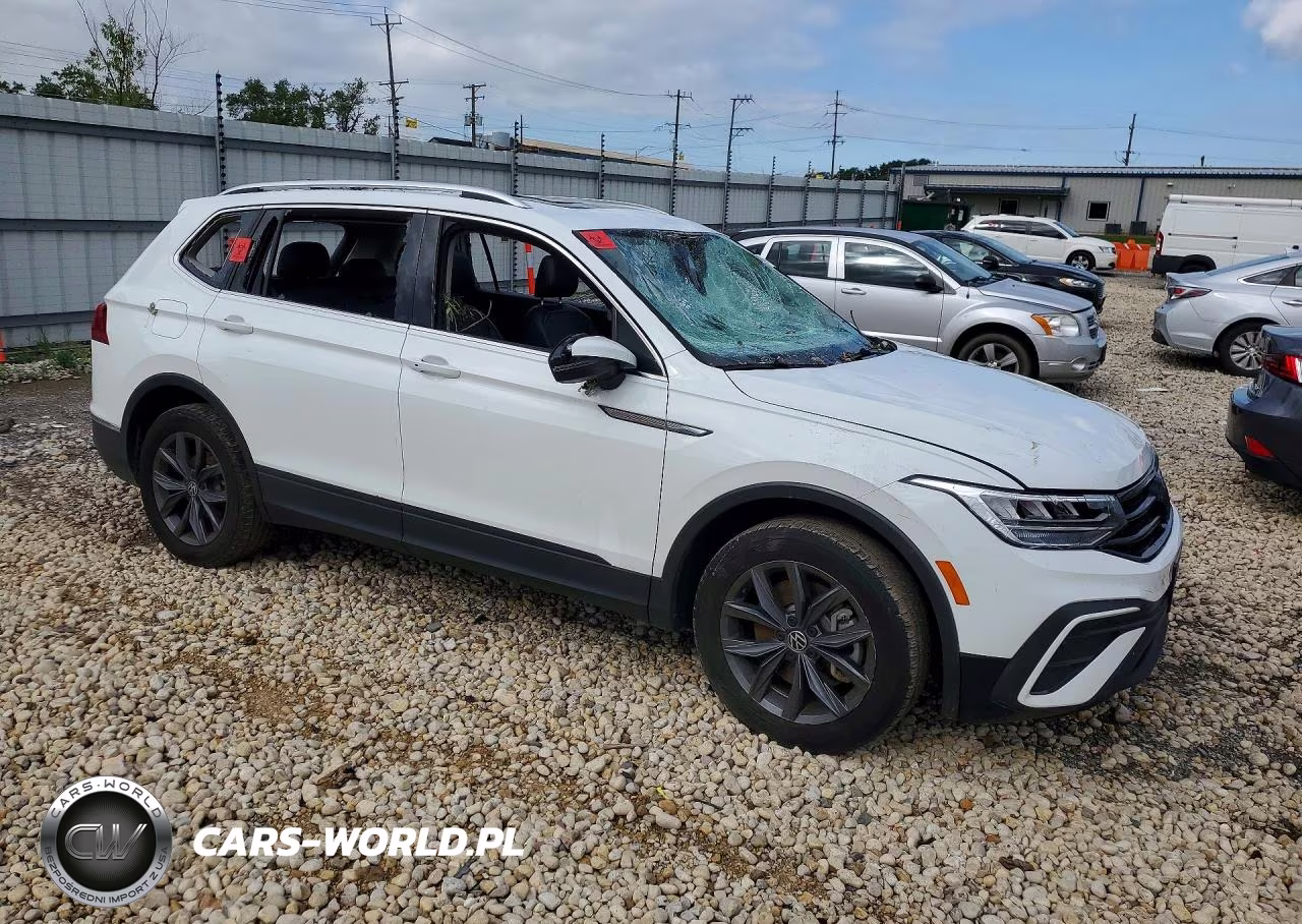 2022 Volkswagen Tiguan Se VIN:3VV2B7AX7NM124098 - 4