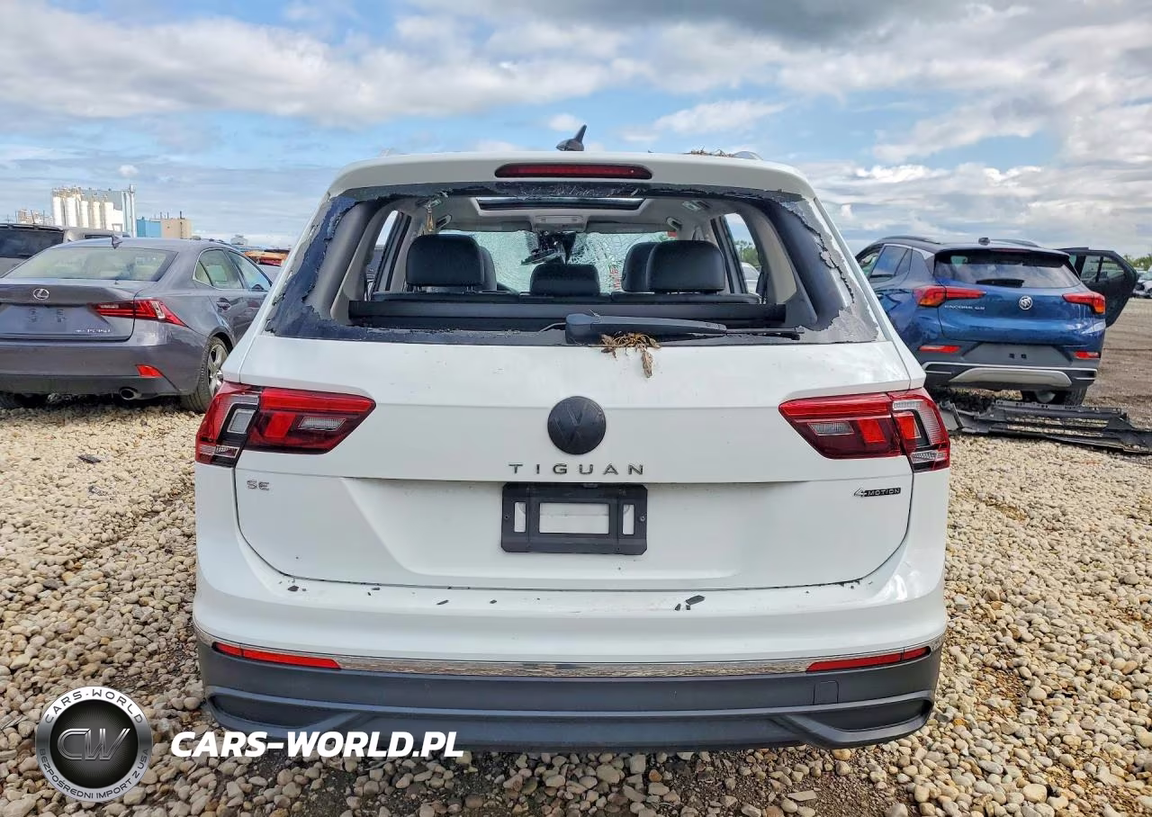 2022 Volkswagen Tiguan Se VIN:3VV2B7AX7NM124098 - 6