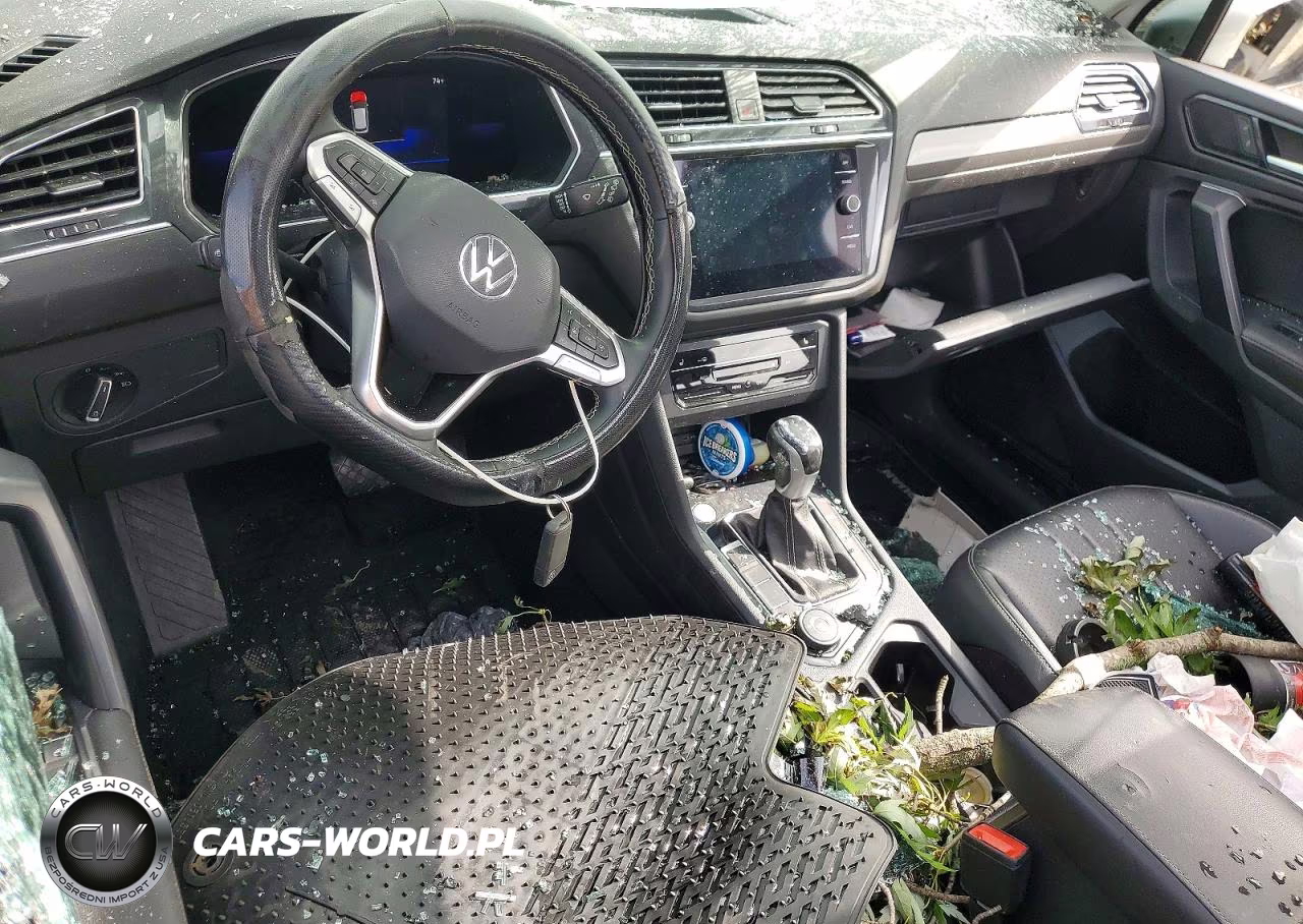 2022 Volkswagen Tiguan Se VIN:3VV2B7AX7NM124098 - 8