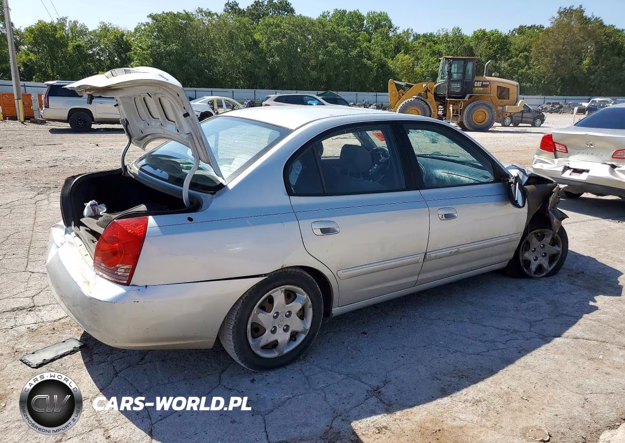 2006 Hyundai Elantra Gls VIN:KMHDN46D56U371737 - 3