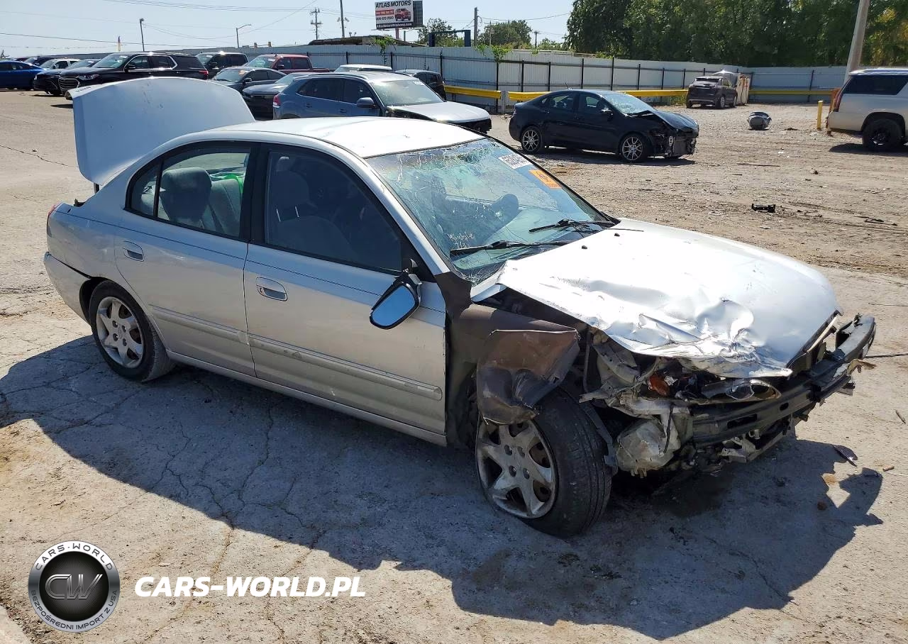 2006 Hyundai Elantra Gls VIN:KMHDN46D56U371737 - 4
