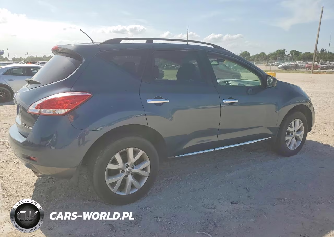 2014 Nissan Murano Sl VIN:JN8AZ1MW1EW508923 - 3