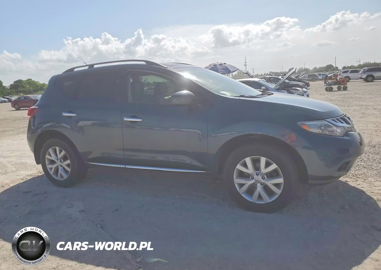 2014 Nissan Murano Sl VIN:JN8AZ1MW1EW508923 - 4