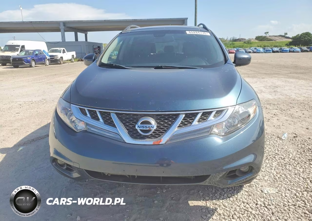2014 Nissan Murano Sl VIN:JN8AZ1MW1EW508923 - 5