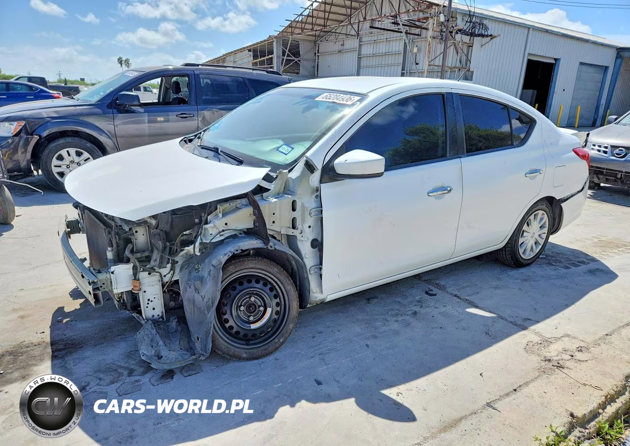 2019 Nissan Versa Sv VIN:3N1CN7AP6KL867527 - 1