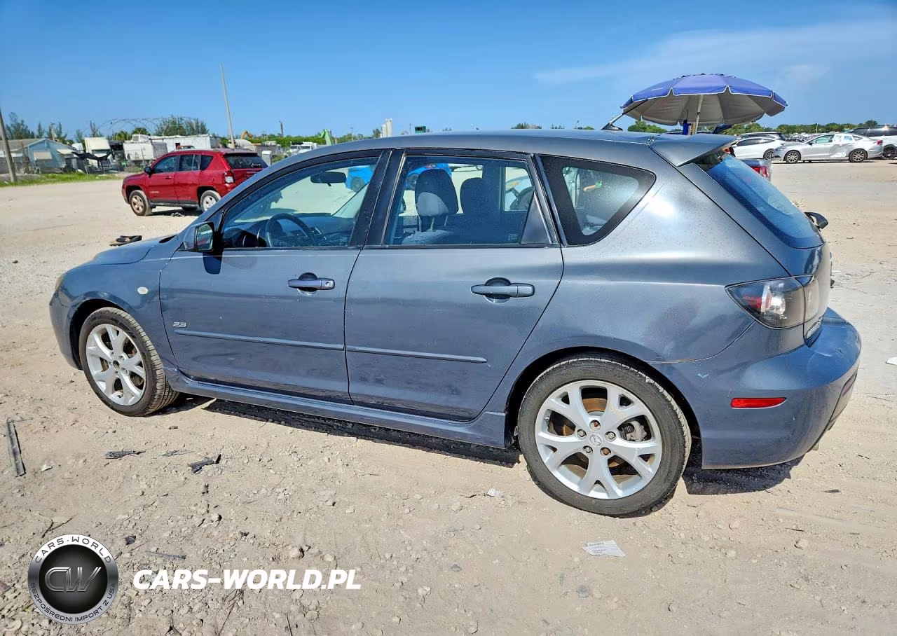 2008 Mazda 3 Hatchback VIN:JM1BK344981106826 - 2
